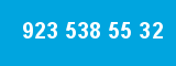 923 538 55 32 923 538 55 32